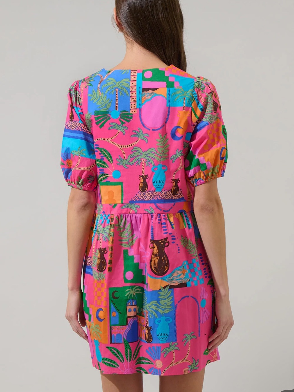 NWT SugarLips Lanus City Shift Dress - Picture 3 of 5